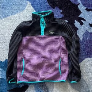 LL Bean Purple Pullover